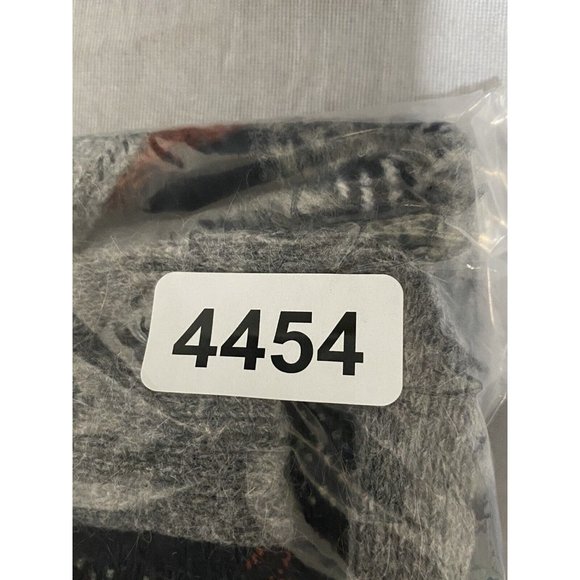 L.o.v.e Women’s Tartan Plaid Cardigan Gray Blue Sweater Size Small - Picture 10 of 10